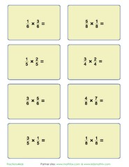 Multiplying fractions with common denominators